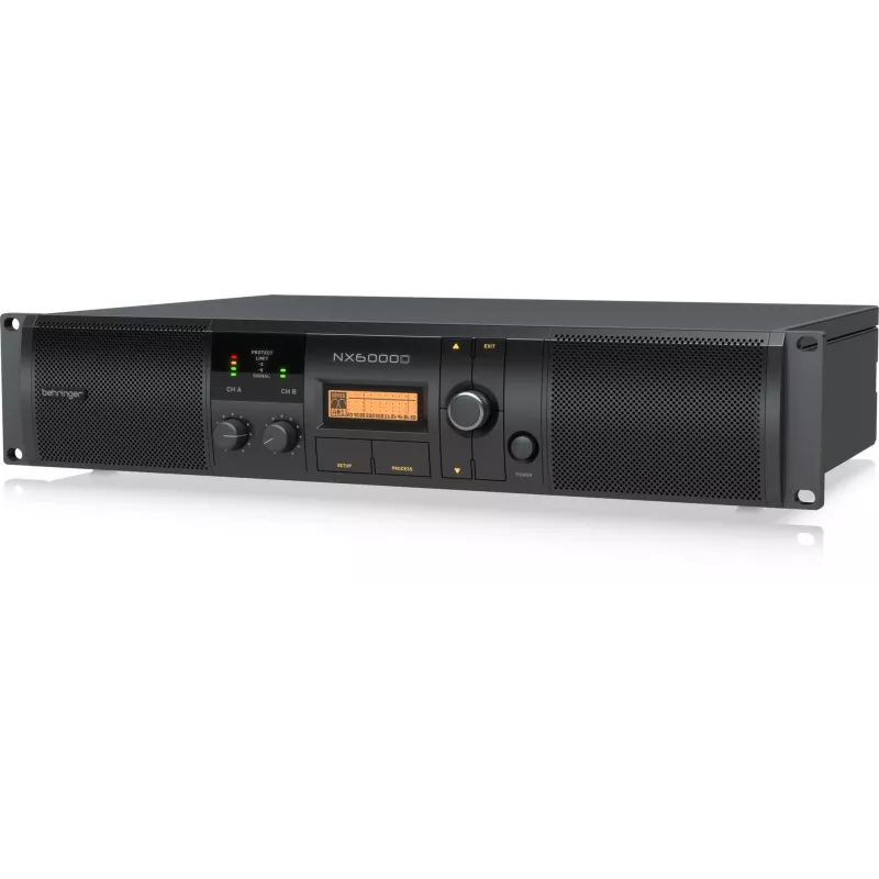 Behringer NX6000D garso stiprintuvas 2.0 kanalų Namai Juoda