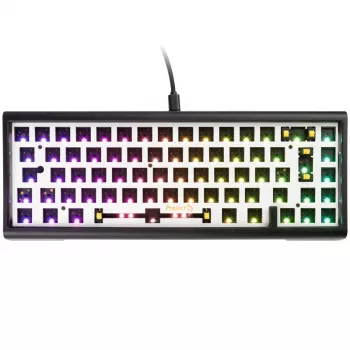 Ducky Tinker 65 Barebone klaviatūra žaidimams USB vokiškas juodas