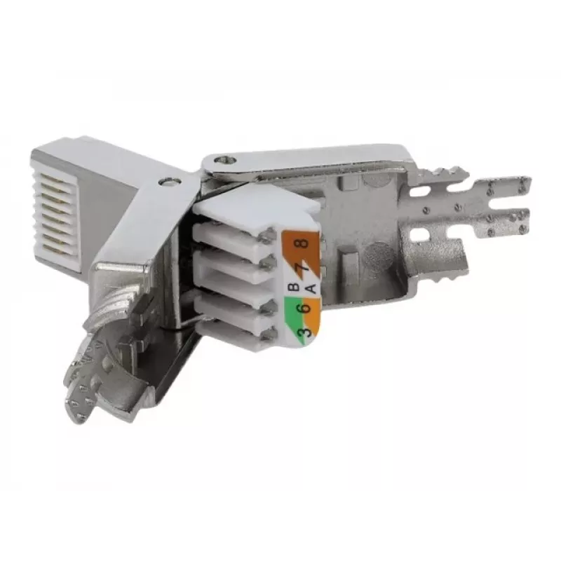 Jungtis DeLOCK 86477 RJ-45 pilka