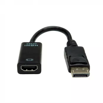 VAIZDO KABELIO ADAPTERIS VALUE 12.99.3139, DisplayPort → HDMI, 0,15 m