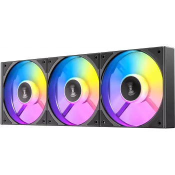 Antec C120 ARGB 120mm 3 vnt. korpuso ventiliatoriai - juodi