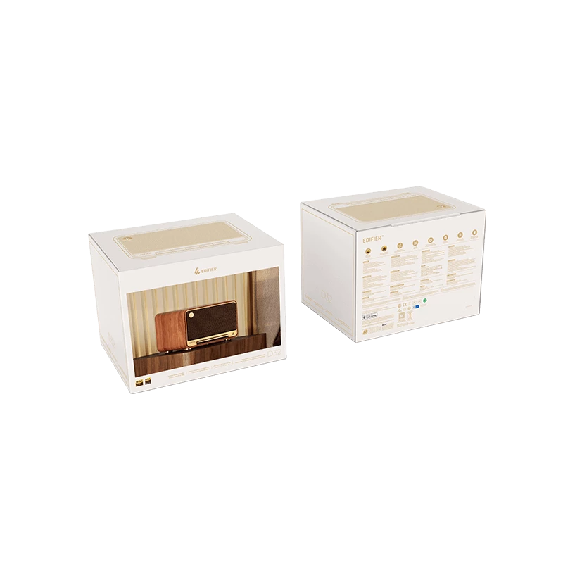 Edifier D32 Daugiapatė WiFi Kolonėlė Bluetooth Medienos spalva - Garsiakalbis (D32 WD)