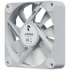 Aušinimo ventiliatorius APNX FP1-120-R PWM ARGB Baltas 120mm, PWM valdymas, ARGB apšvietimas