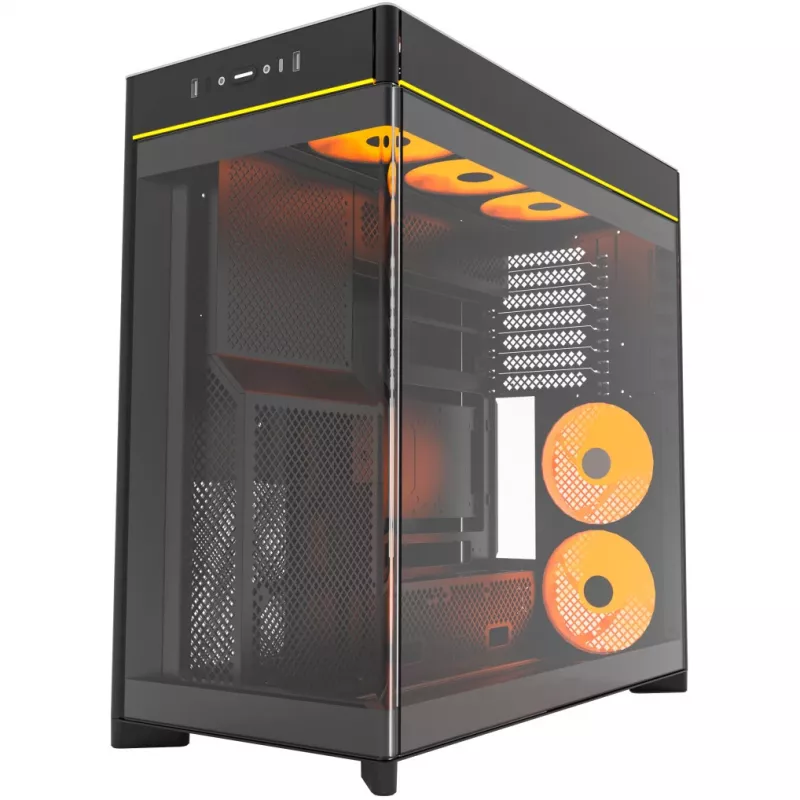 Montech HS02 PRO Midi Tower juodas