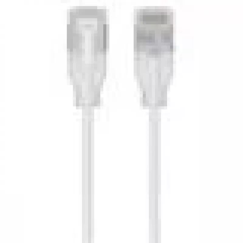 Tinklo laidas Ubiquiti UACC-Cable-Patch-EL-C6A-0.3M-W RJ-45 Cat6a 0,3 m peršviečiamai baltas