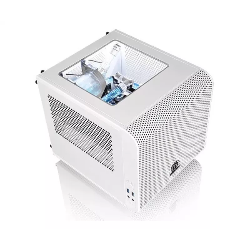 Thermaltake Core V1 Snow Edition Cube White korpusas