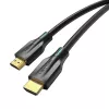 HDMI laidas Vention AANBJ HDMI 2.1 48 Gbit/s 5 m, HDMI Type A kištukas–kištukas, Juodas