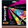BIC Intensity spalvinimo pieštukai 24 spalvos 967823