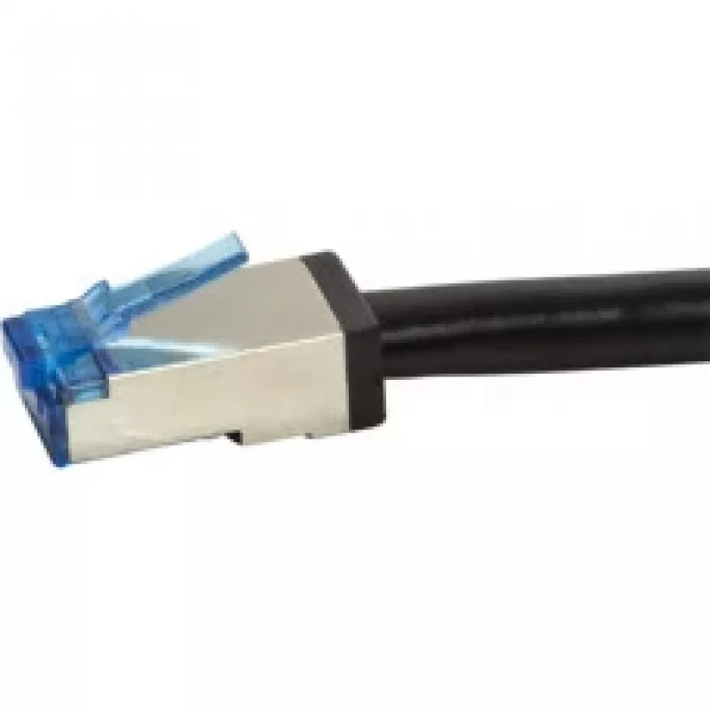 Tinklo laidas LogiLink CQ7093S RJ-45 Cat6a 10 m Juodas