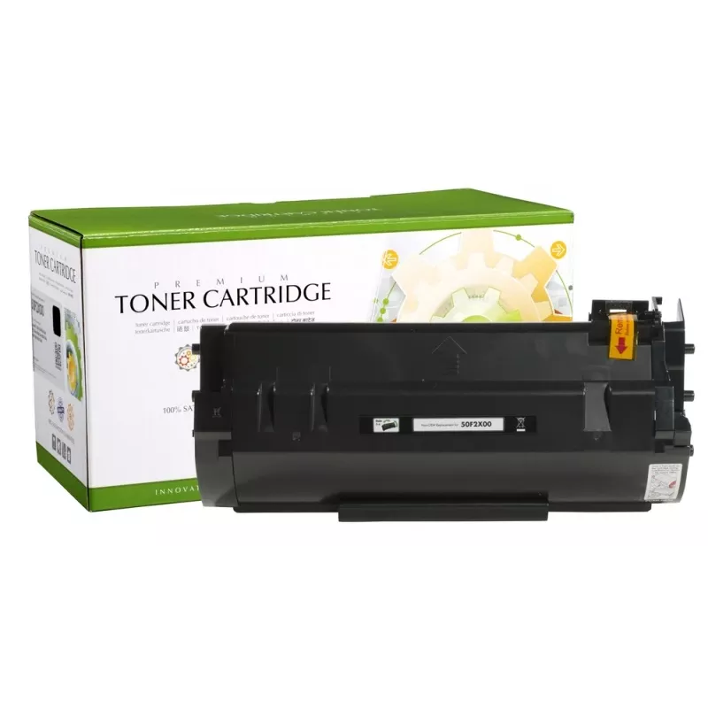 Suderinamas Static-Control Lexmark 502X juodas, 10000 psl. (50F2X00)