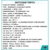 Lėktuvnešio Tirpitz modelis COBI COBI-4839 Konstravimo rinkinys Mastelis 1:300 Ilgis 870 mm Aukštis 215 mm