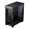 Phanteks XT Pro korpusas su grūdintu stiklu - juodas