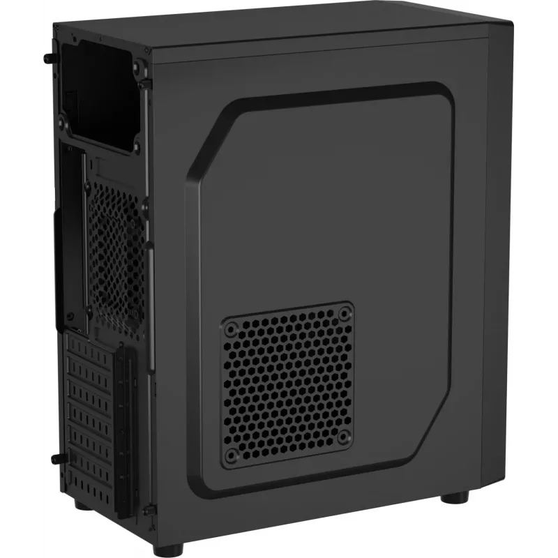 NATEC Aracanta Midi Tower Black – kompiuterio korpusas