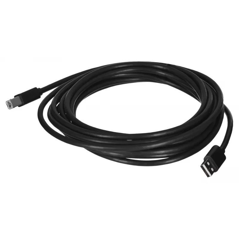 UNITEK Y-C421GBK USB kabelis 5 m USB 2.0 USB A USB B Juodas