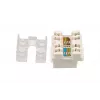 Extralink EX.9540 laidų jungtis RJ45 balta plastikinė