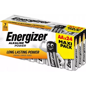 Energizer baterijos AA LR6 24 vnt.