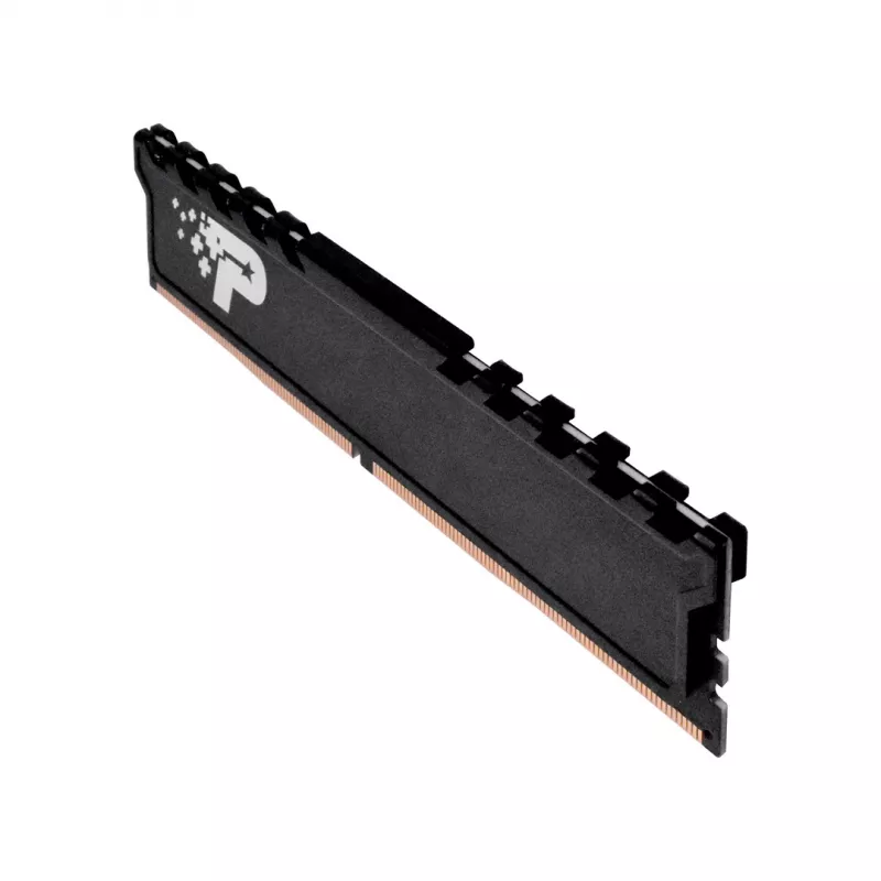 Desktop RAM PATRIOT Premium Black DDR4 32GB 3200MHz CL22 1x32GB aukštis 37mm