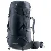 Deuter Aircontact Lite 45+10 SL moteriška žygiavimo kuprinė Juoda