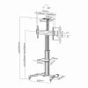 Grindinis stovas Sbox FS-446 (37-70 col./50kg/600x400)
