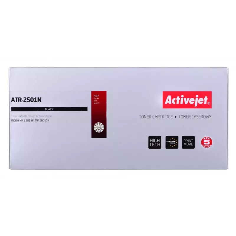 Activejet ATR-2501N Toner (pakaitalas Ricoh 841769, 841991, 842009; Supreme; 9000 puslapių; juoda)