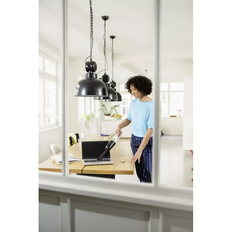 Nešiojamas dulkių siurblys Karcher CVH 3 Plus – belaidis 7,2 V Li‑Jon, 20 min veikimo, HEPA filtras, be maišelio, 1,6 kg