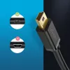 Ugreen USB kabelis - mini USB 480 Mbps 3 m US132 (juodas)