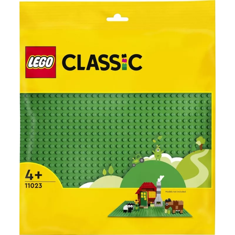 LEGO 11023 Classic Žalias Pagrindas Kvadratinis 32x32 Stud Žolės Pagrindas Statyboms ir Eksponavimui
