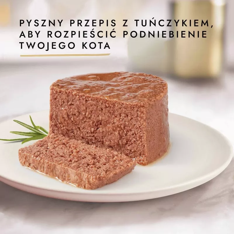 Purina Gourmet Gold putėsiai su tunu, šlapias kačių ėdalas, 85 g