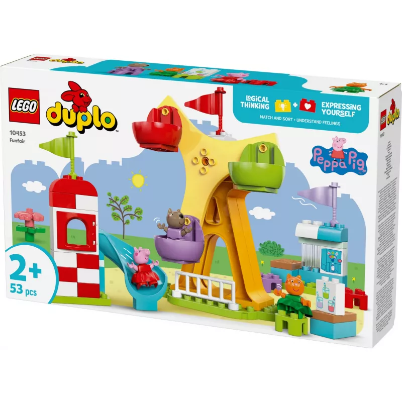 LEGO DUPLO 10453 Linksmasis atrakcionų parkas