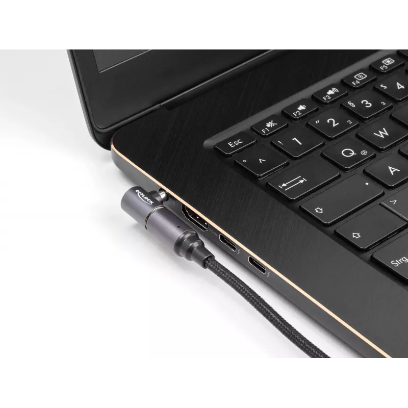 Maitinimo laidas DeLOCK 80781 0,15 m USB-C prie 8 kontaktų magnetinės jungties