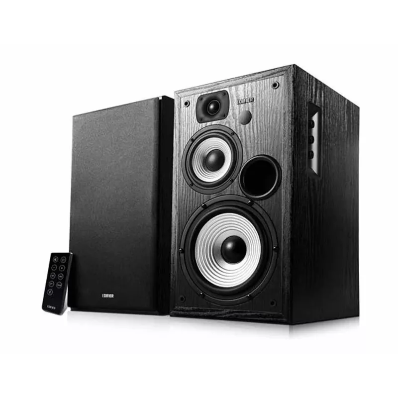 Garsiakalbiai Edifier R2750DB 136 W – 2.0 stereo, Bluetooth, RCA, optinis, juodi, 17,44 kg