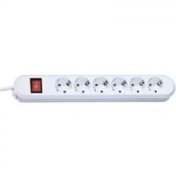 Prailginimo lizdas Bachmann Smart Beige 6 (6 kištukinių lizdų, 5 m laidas)
