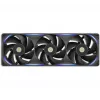 NZXT Performance F360X RGB korpuso ventiliatorius, 360 mm, vienas rėmas, juodos spalvos