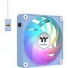 Thermaltake CT140 EX ARGB 140mm korpuso ventiliatoriai 3 vnt. rinkinys – Hydrangea Blue