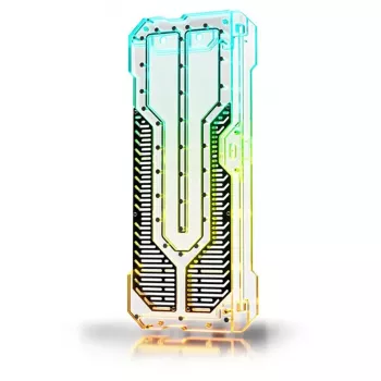 Priekinis skydelis PC korpusui Singularity Spectre 4 Elite, permatomas akrilas