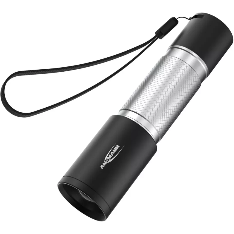 Rankinis žibintuvėlis Ansmann 270B aliuminis juodas LED 5W IPX4