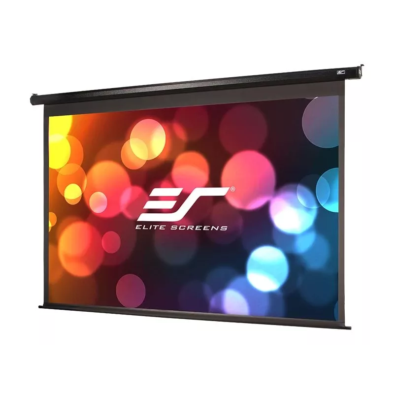 SALE OUT. Elite Screens Electric125H Spectrum Screen 125'' 16:9 / Įstrižainė 312,5 cm, plotis 276,5 cm x aukštis 155,7 cm / Juodas korpusas / Elektrinis varikliu valdomas ekranas / Montavimas prie sienos ir lubų