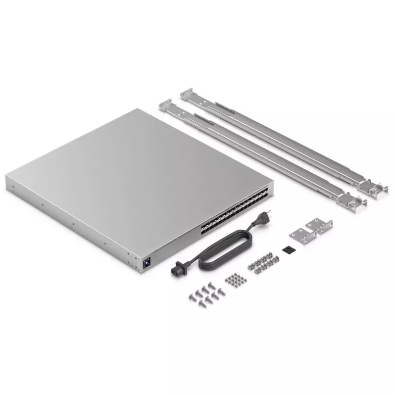 Ubiquiti UniFi Pro XG Aggregation valdomas L2/L3 jungiklis 1U pilkas