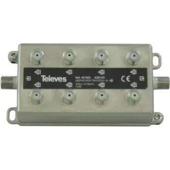 Skirstytuvas Televes AZ814D 8 krypčių 5–1218 MHz 14 dB