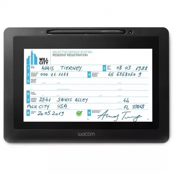 Wacom DTU-1031AX LCD 25,6 cm (10,1 colio) juodas