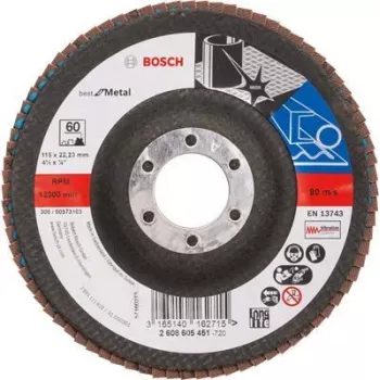 Pjovimo ir šlifavimo diskas Bosch X571 Best for Metal 2608607328