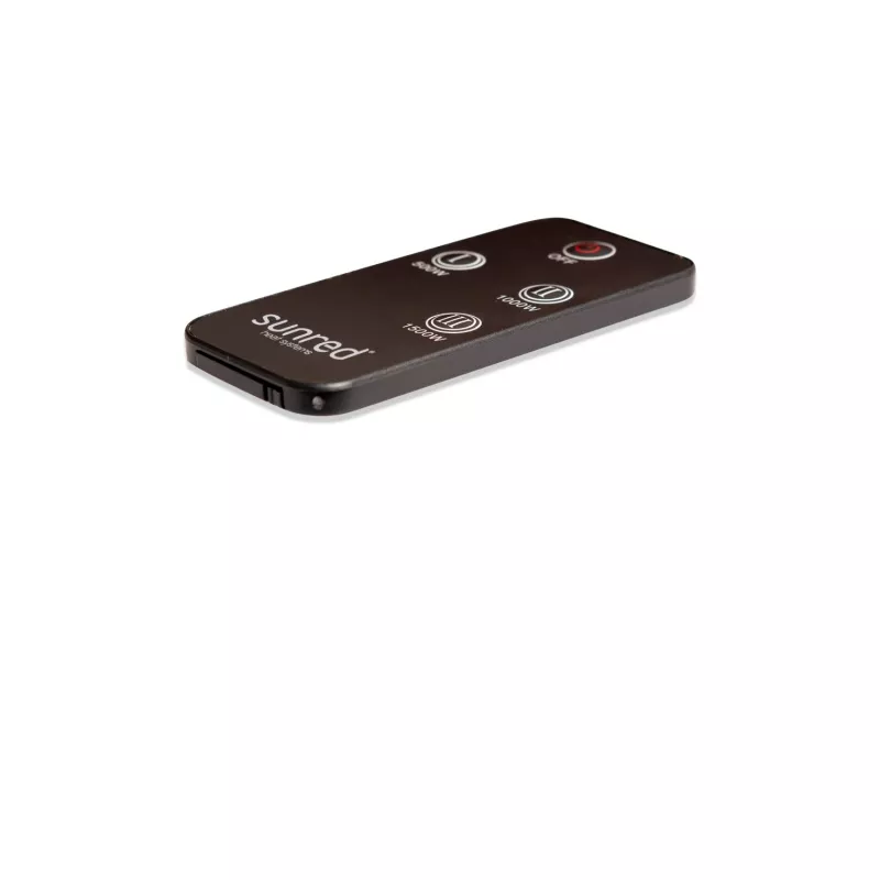 Infraraudonasis šildytuvas SUNRED RDS-15W-B Fortuna Wall 1500 W, juodas, IP55, montuojamas ant sienos