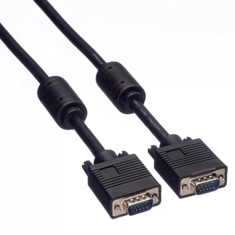 VGA laidas ROLINE High Quality 10 m HD15 (vyriškas) / (vyriškas)
