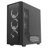 PC korpusas SAVIO Noctis Flow – Cube Mini-ITX/Micro-ATX/ATX, 3x120mm priekyje, 1x120mm gale, 2x3.5 colio + 3x2.5 colio vietos, grūdintas stiklas