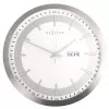 NeXtime klok 3009 Captain sieninis laikrodis, Ø44 cm, baltas