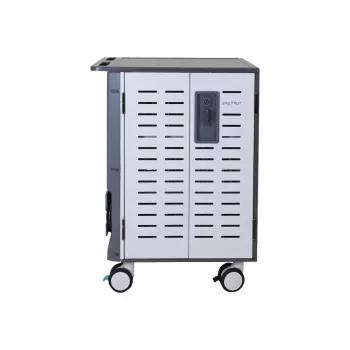 Ergotron Zip40 – Įkrovimo vežimėlis 40 planšečių / nešiojamųjų kompiuterių – ekranas iki 39,6 cm (iki 15,6 colio)