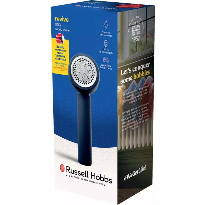 Pūkelių šalintuvas Russell Hobbs 27660-56 nešiojamas, įkraunamas, kompaktiškas