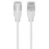 Tinklo jungiamasis kabelis UBIQUITI UACC-CABLE-PATCH-EL-C6A-1M-W — Cat6a, 1 m, RJ-45, permatomai baltas