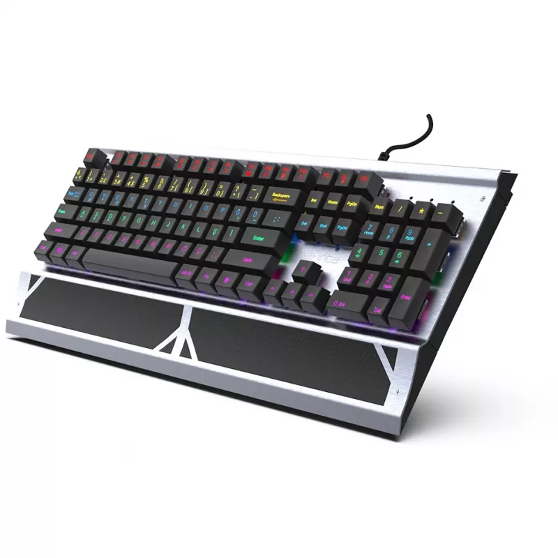 Incase Gaming Keyboard IKG-444 mechaninė klaviatūra su RGB apšvietimu, vokiškas išdėstymas