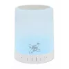 Manhattan Sound Science Bluetooth garsiakalbis, 5 val. grojimo, 10 m atstumas, microSD kortelių skaitytuvas (32 GB), Aux 3,5 mm, 3 W, USB-A įkrovimo laidas, 1200 mAh baterija, Bluetooth v5, įmontuota pakabinimo kilpa, baltas, 3 metų garantija